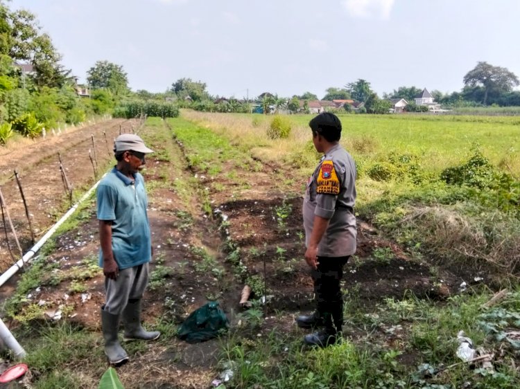 Polisi, Motivasi Petani Ketahanan Pangan Nasional