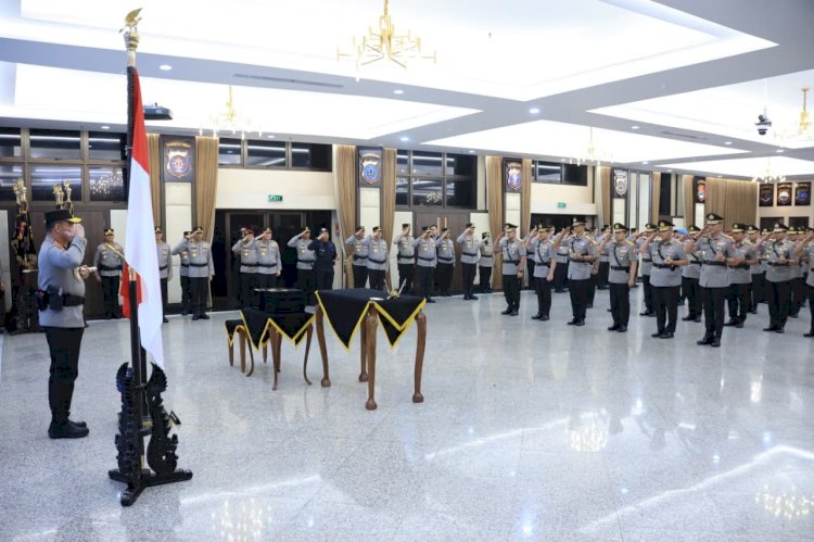 Polri Gelar Sertijab Sejumlah PJU Mabes dan Kapolda