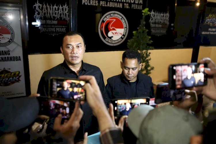 Polres Pelabuhan Tanjung Perak Gagalkan Peredaran Sabu Jaringan Lintas Daerah